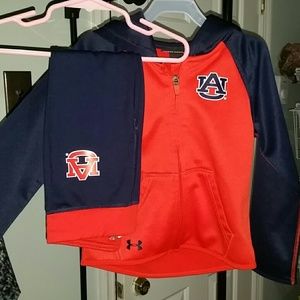 Toddler UA Auburn University Track Suit